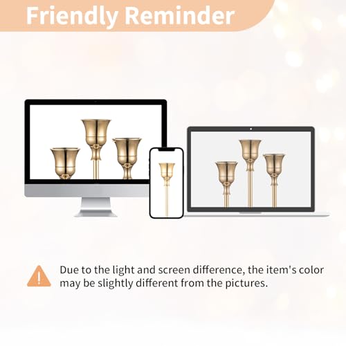 NUPTIO golden taper candle holders interior decor