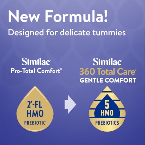 Similac 360 Total Care Gentle Comfort Baby Formula ingredients list