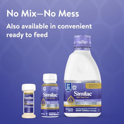 Similac 360 Total Care Gentle Comfort Baby Formula feeding guide