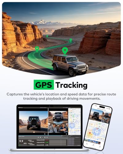 Display screen interface of the TERUNSOUL dash cam