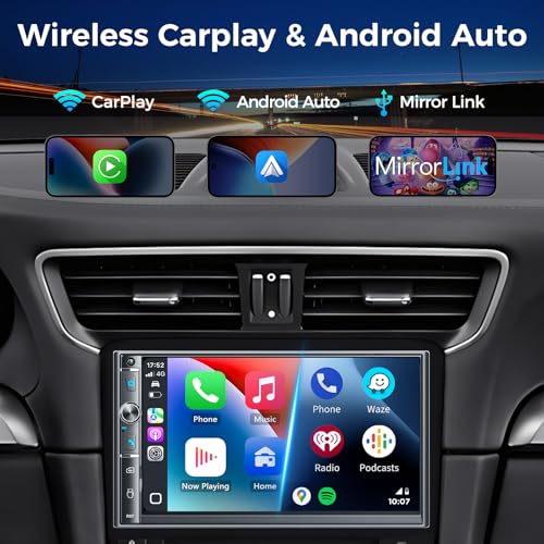 Kissound car stereo 7-inch IPS display
