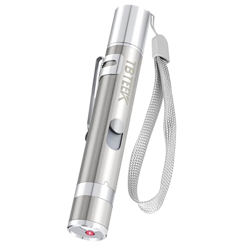 TBTeek 9131 silver cat toy laser