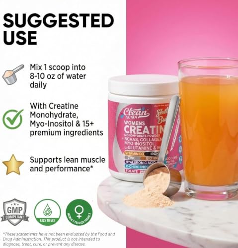 Clean Nutraceuticals creatine supplement label details
