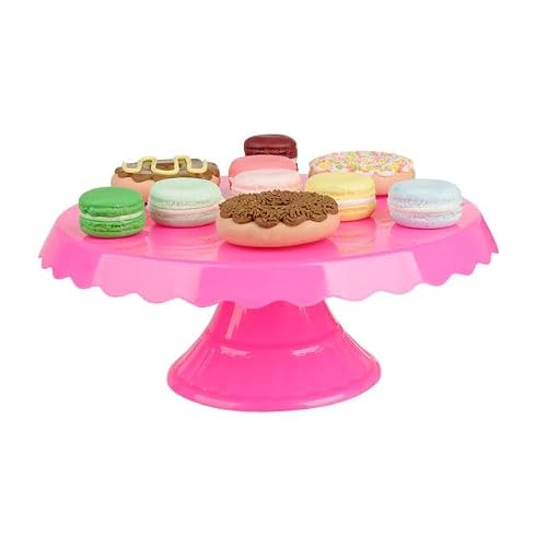 Close up of cake stand surface texture