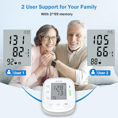 AILE health monitor with battery compartment