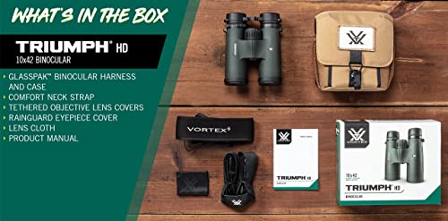 GlassPak harness included with Vortex Triumph binoculars
