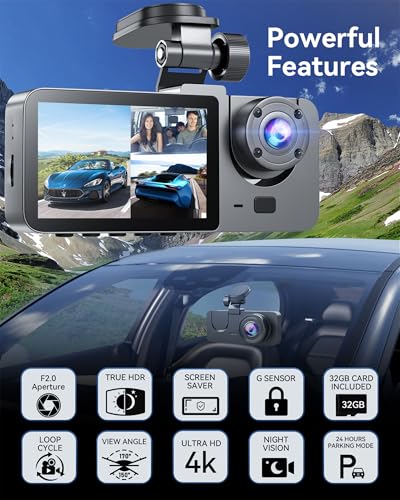 KOOSPACE dash cam interior camera view