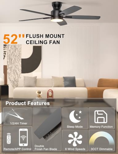 Smart app interface for Ohniyou fan