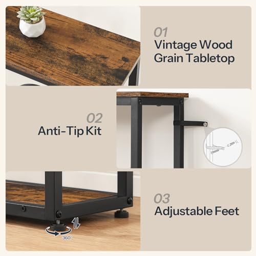 HOOBRO console table in a small hallway