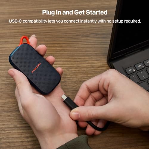 Sandisk SSD 2-meter drop protection