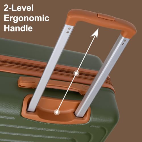 Romswi suitcase interior storage compartment