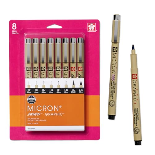 SAKURA Pigma 30067 Micron pen set packaging