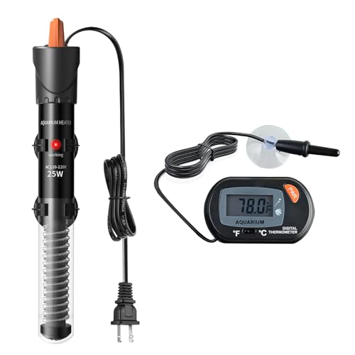 HiTauing 25W aquarium heater