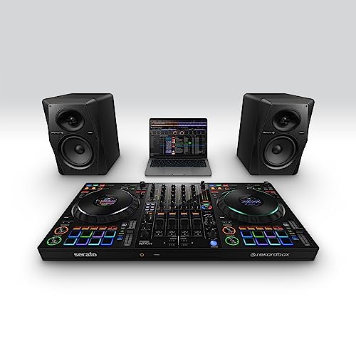 Pioneer DJ DDJ-FLX10 rear connection ports