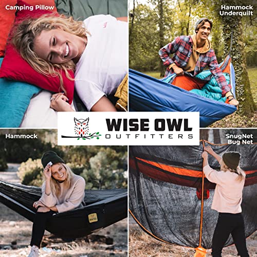 Wise Owl Outfitters logo and hammock gear