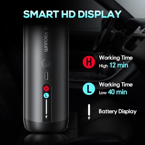 AOHPEGN XJ02 handheld vacuum with nozzles