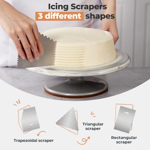 Silicone spatula for baking mixtures