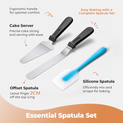 Stainless steel cake server and cutter