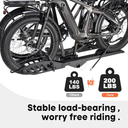 CRAVOT EBike Rack loading ramp feature