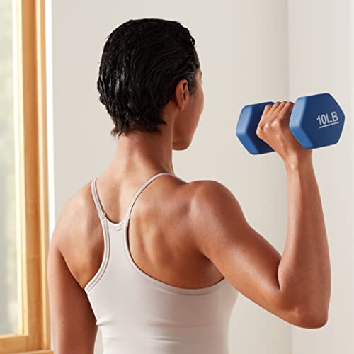 Nonslip grip dumbbell texture