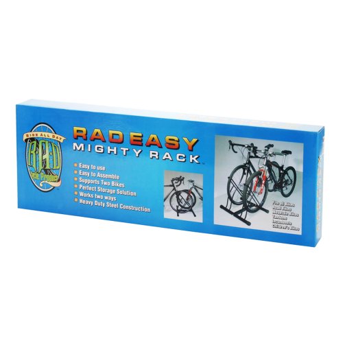 RAD Cycle Mighty Rack powder-coated black finish