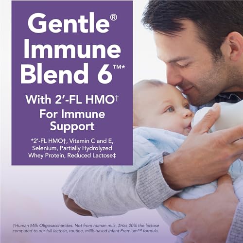 Nutrition facts label on Mama Bear Gentle formula