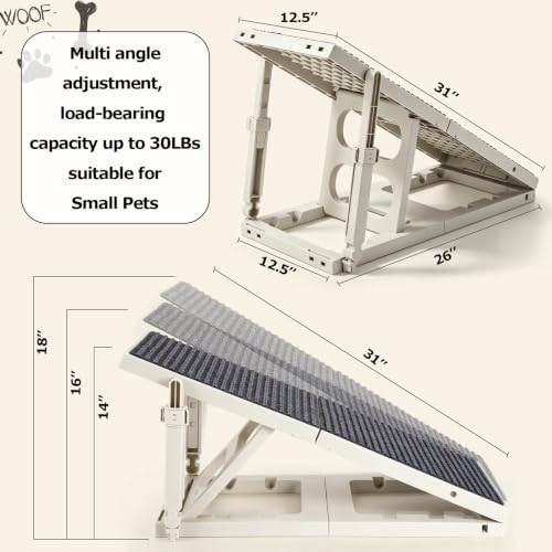 Pawzone pet ramp at 14 inch height