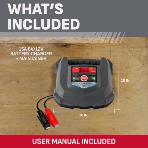 Schumacher Electric charger display screen