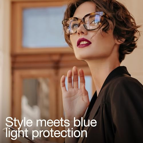 Front view of miyya blue light blocking glasses