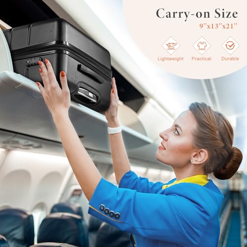 Sweetcrispy carry-on TSA lock and handle