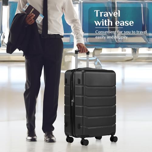 Sweetcrispy luggage telescopic handle extended