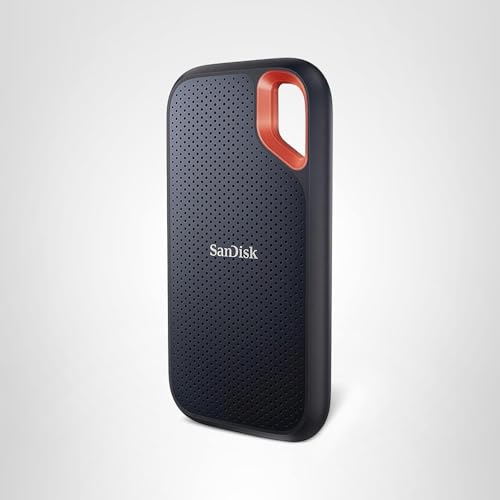 Black Sandisk 2TB external SSD