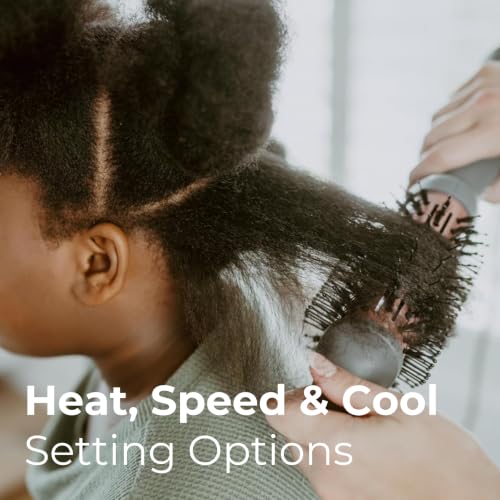 Hairitage blow dry brush profile for styling demonstration