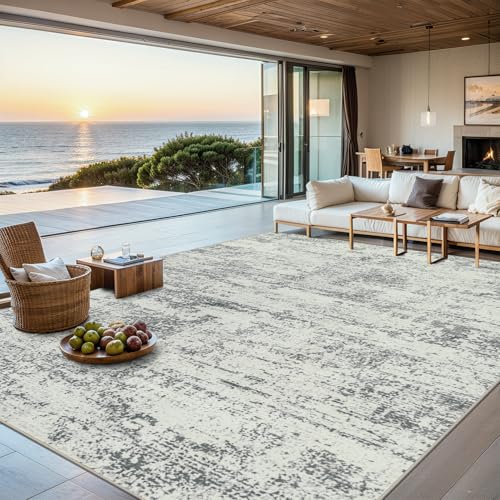 PLHXFR 8x10 grey abstract rug