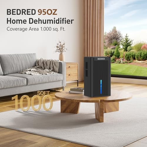 Front view of BEDRED CT11 dehumidifier