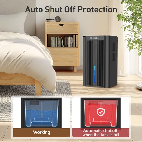 BEDRED dehumidifier water tank view