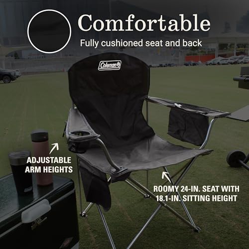 Coleman camping chair storage pockets