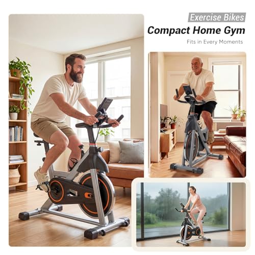 OLIXIS spin bike quiet operation