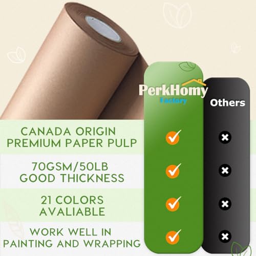 Kraft paper roll used for gift wrapping