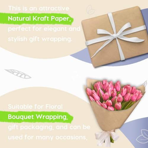 Brown paper roll for art and craft projects