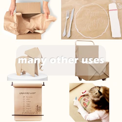 Packaging supply kraft paper roll upright