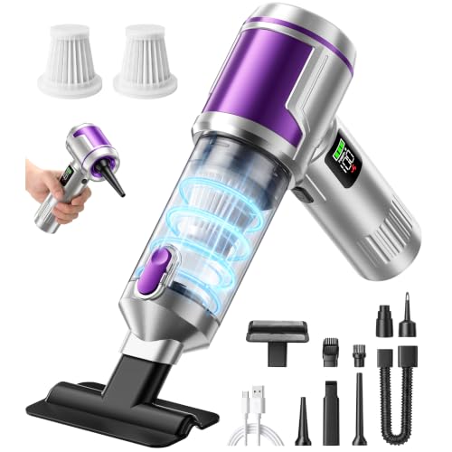EOUMJE 151 cordless handheld vacuum in silver