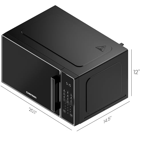 Chefman microwave display with Eco Mode