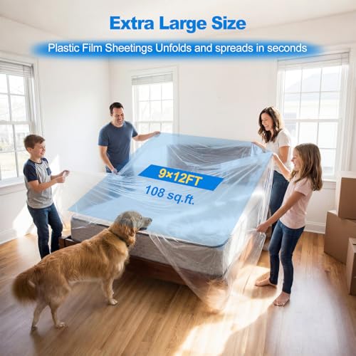 Ceydoew drop cloth used for floor protection