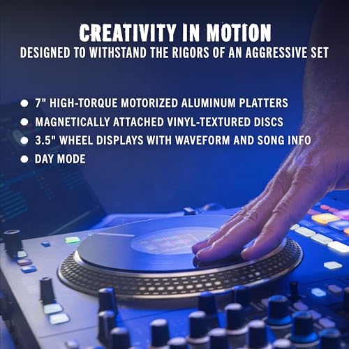 RANE PERFORMER motorized aluminum platters
