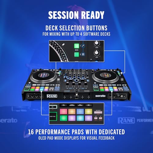 RANE PERFORMER FX paddle and toggle controls