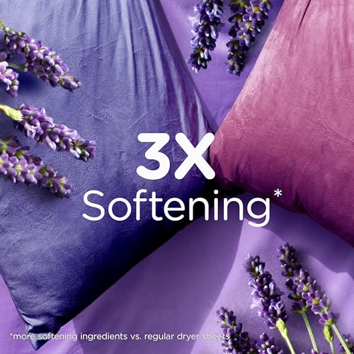 Laundry room setting with Downy dryer sheets