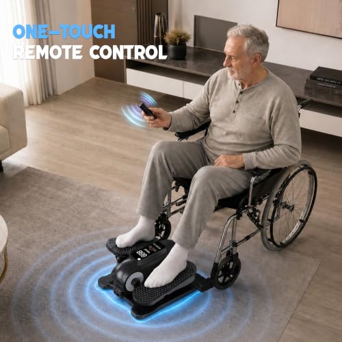 Seated elliptical for daily movement