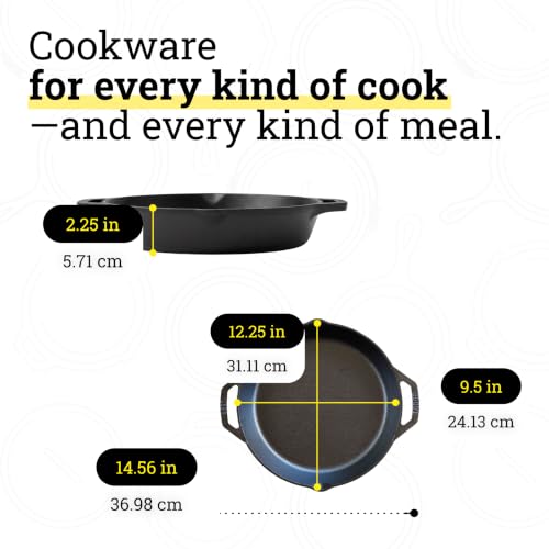 Lodge pan used for outdoor cooking
