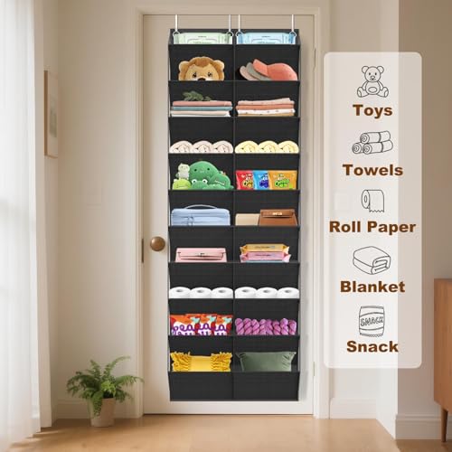 Black non-woven fabric texture of UVIAHOMI storage rack